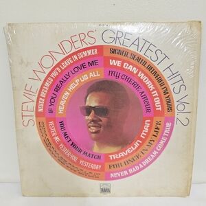 STEVIE WONDER Greatest Hits Vol. 2 Vinyl LP 1971‎ Tamla Records T 313L Soul Funk